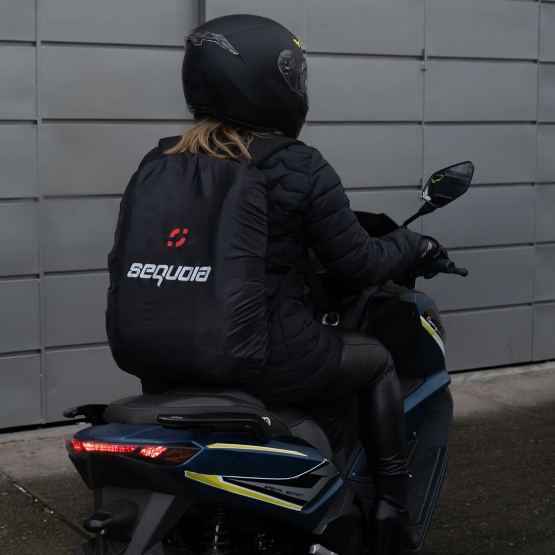 Combo Impermeable Hydra + Zapatones Sequoia Suela dura+ forro morral Moto, Motociclismo equipamiento seguridad motociclista