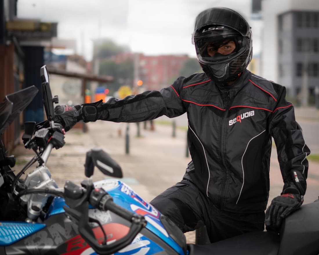 Chaqueta AVS detalle protecciones - Certificadas CE