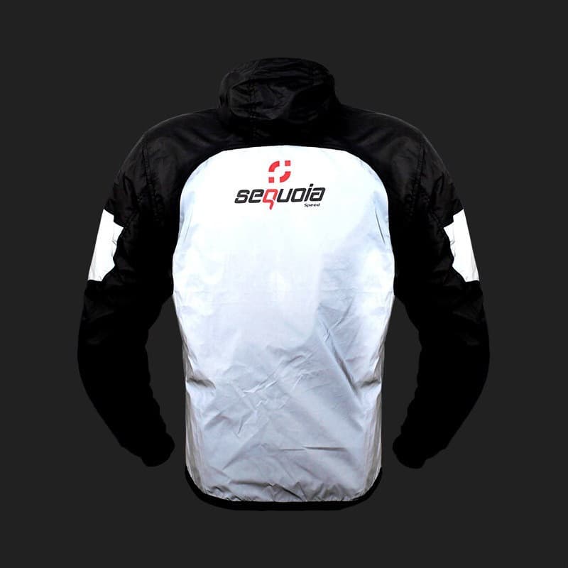 Chaqueta Reflectiva  Firefly II con Protecciones Moto Motociclista Reflectiva Negra/Gris Neon - Moto - Bicicleta - Ciclism...