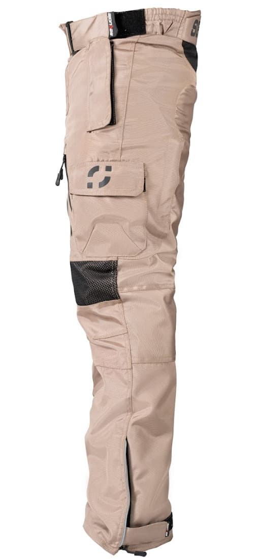 Pantalón  SAHARA - Impermeable, Protecciones Certificadas Removibles, Material Antifricción detalle protecciones - Certifi...