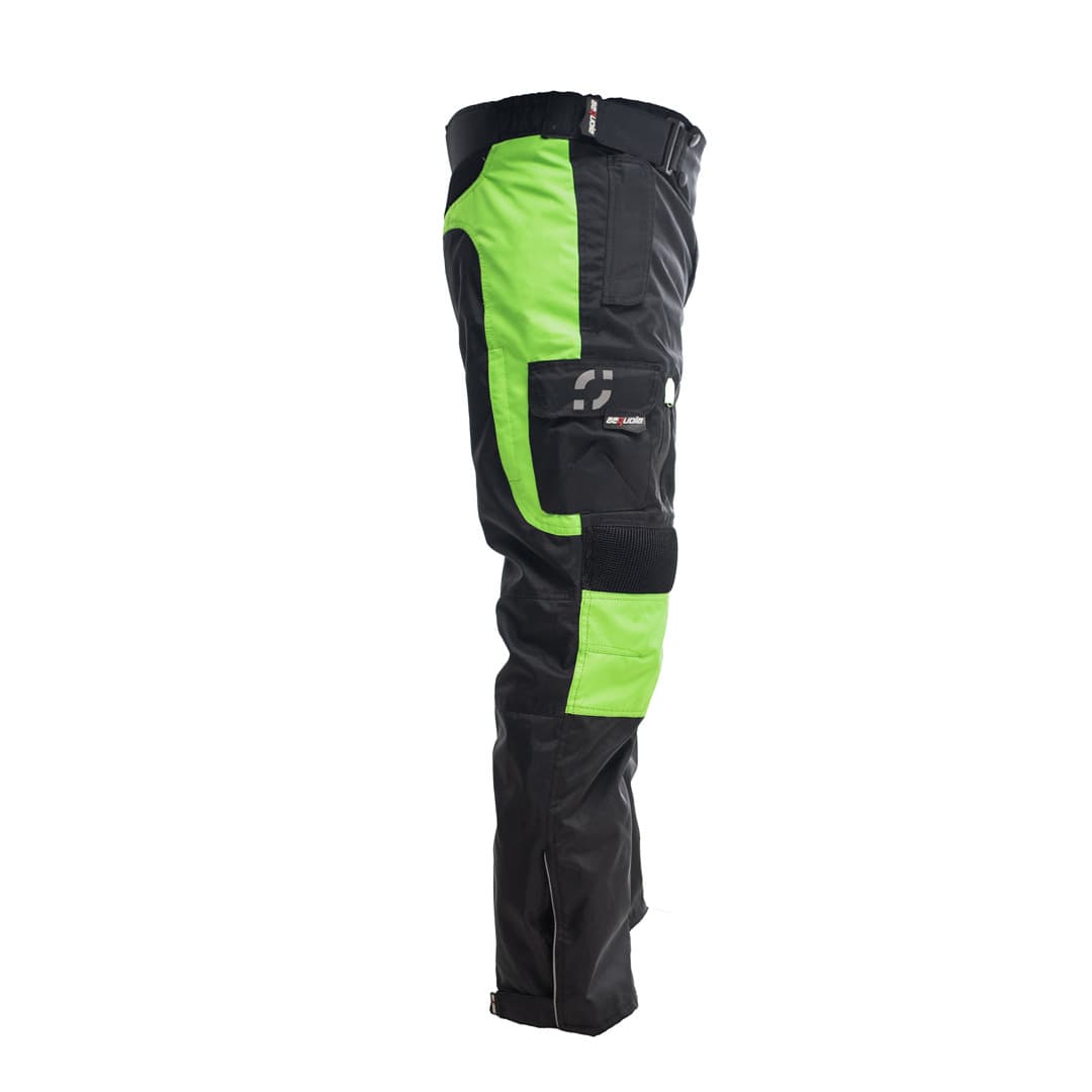 Pantalón GAS GREEN, Protección Rodillas Certificadas Removibles, Impermeable