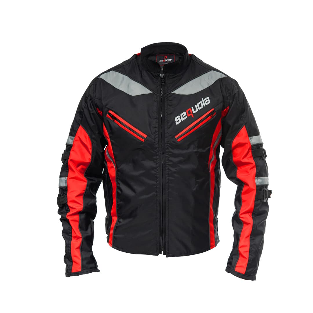 Ficha técnica Chaqueta Carrera Red - Antifricción, Protecciones Certificadas e Impermeable