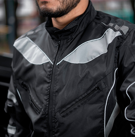 Chaqueta de proteccion para motociclistas con protecciones CE
